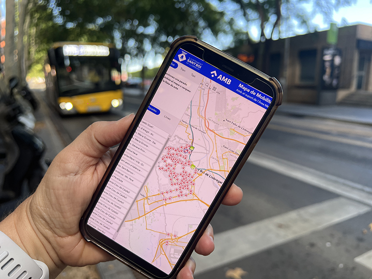 Mapa interactiu Sant Boi